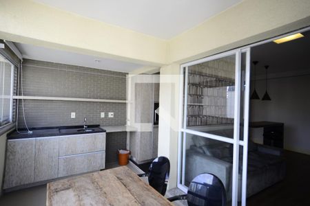 Varanda da Sala de apartamento à venda com 1 quarto, 52m² em Vila Mariana, São Paulo