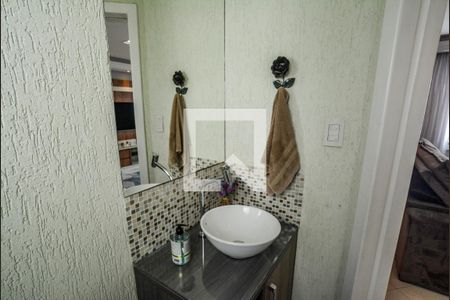 Lavabo de casa à venda com 3 quartos, 161m² em Vila Scarpelli, Santo André