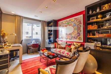 Sala de apartamento à venda com 2 quartos, 200m² em Jardim Paulista, São Paulo