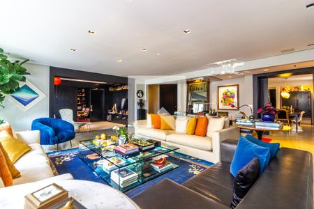 Sala de apartamento à venda com 2 quartos, 200m² em Jardim Paulista, São Paulo