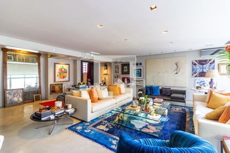 Sala de apartamento à venda com 2 quartos, 200m² em Jardim Paulista, São Paulo