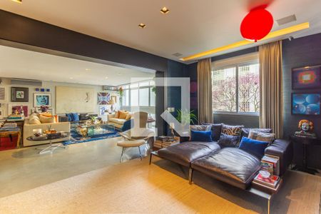 Sala de apartamento à venda com 2 quartos, 200m² em Jardim Paulista, São Paulo