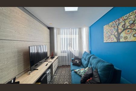 Sala de apartamento à venda com 2 quartos, 120m² em Parque Sao Vicente, Santo André