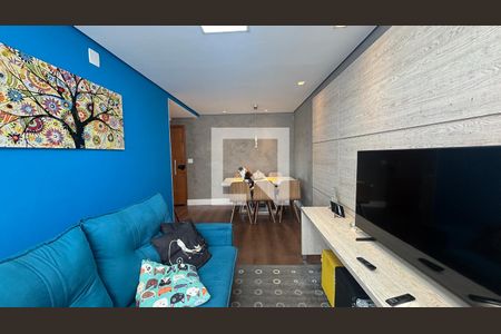 Sala de apartamento à venda com 2 quartos, 120m² em Parque Sao Vicente, Santo André