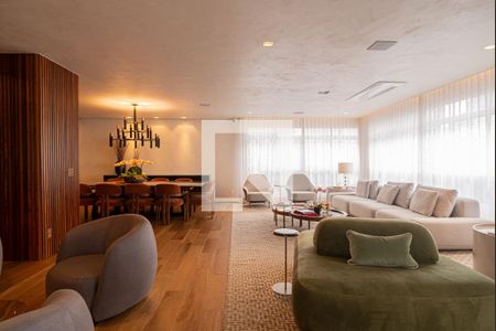 Sala de apartamento à venda com 4 quartos, 350m² em Bela Vista, São Paulo