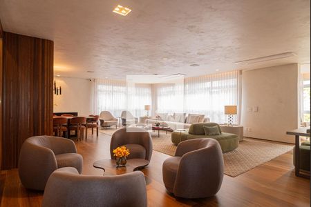 Sala de apartamento à venda com 4 quartos, 350m² em Bela Vista, São Paulo