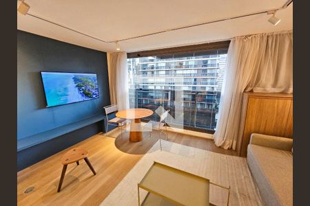 Sala de apartamento à venda com 1 quarto, 37m² em Jardim Paulista, São Paulo