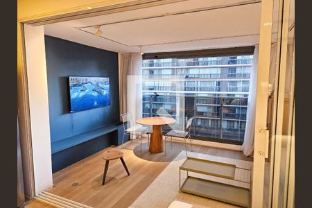 Sala de apartamento à venda com 1 quarto, 37m² em Jardim Paulista, São Paulo