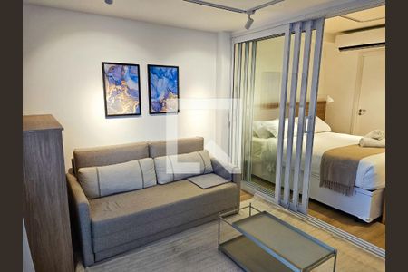 Sala de apartamento à venda com 1 quarto, 37m² em Jardim Paulista, São Paulo