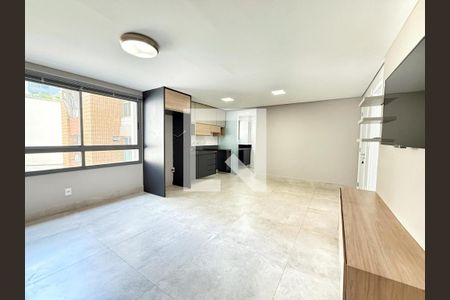 Sala/Cozinha de apartamento à venda com 2 quartos, 70m² em Funcionários, Belo Horizonte