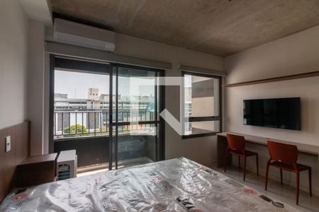 Studio de kitnet/studio para alugar com 1 quarto, 25m² em Indianópolis, São Paulo