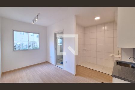 Sala/Cozinha de apartamento para alugar com 1 quarto, 35m² em Várzea da Barra Funda, São Paulo