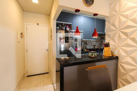 Cozinha de apartamento à venda com 2 quartos, 50m² em Vila Carmosina, São Paulo