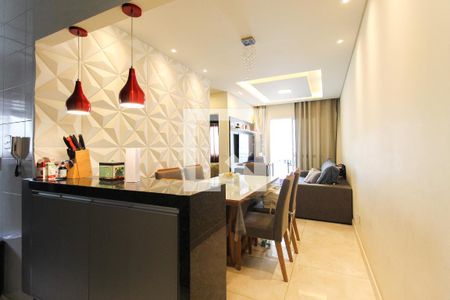 Sala de apartamento à venda com 2 quartos, 50m² em Vila Carmosina, São Paulo