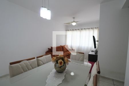 Sala de apartamento para alugar com 3 quartos, 80m² em Vila Julia, Guarujá