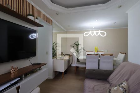 Sala de apartamento à venda com 2 quartos, 65m² em Parque Marajoara, Santo André