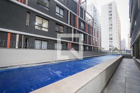 Área comum - Piscina de kitnet/studio à venda com 1 quarto, 58m² em Jardins, São Paulo