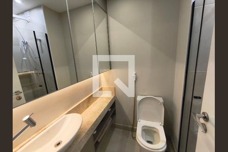 Banheiro de kitnet/studio à venda com 1 quarto, 22m² em Chácara Klabin, São Paulo