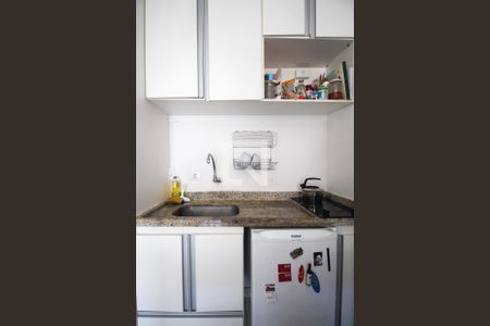 Sala/Cozinha de apartamento para alugar com 1 quarto, 40m² em Panamby, São Paulo