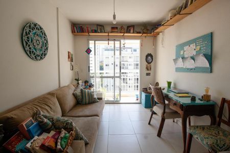 Sala/Cozinha de apartamento para alugar com 1 quarto, 40m² em Panamby, São Paulo