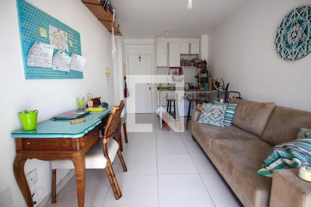 Sala/Cozinha de apartamento para alugar com 1 quarto, 40m² em Panamby, São Paulo