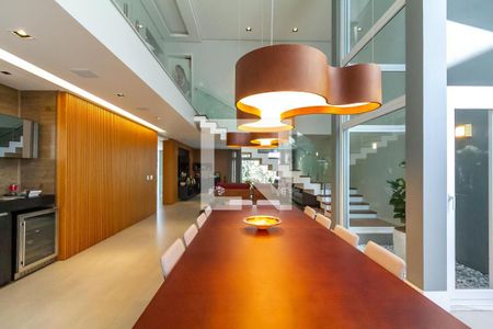 Sala de Jantar de casa de condomínio à venda com 6 quartos, 600m² em Parque Terra Nova II, São Bernardo do Campo