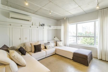 Sala de apartamento à venda com 1 quarto, 74m² em Vila Olímpia, São Paulo