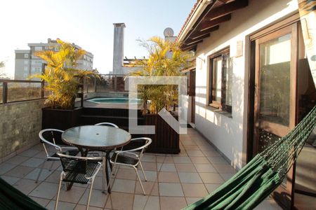 Varanda gourmet de apartamento à venda com 3 quartos, 166m² em Jardim Itu, Porto Alegre