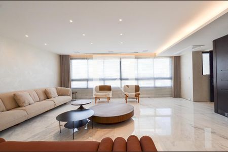 Sala de Estar de apartamento à venda com 3 quartos, 256197m² em Funcionários, Belo Horizonte