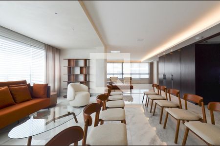Sala de Jantar de apartamento à venda com 3 quartos, 256197m² em Funcionários, Belo Horizonte