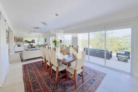 Sala de casa de condomínio para alugar com 4 quartos, 550m² em Quinta das Flores, São José dos Campos