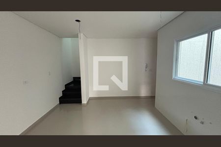 Sala/Cozinha de apartamento à venda com 2 quartos, 105m² em Vila Humaita, Santo André