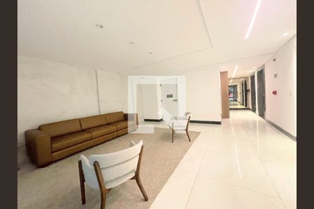 Hall de entrada de apartamento à venda com 3 quartos, 220m² em Funcionários, Belo Horizonte