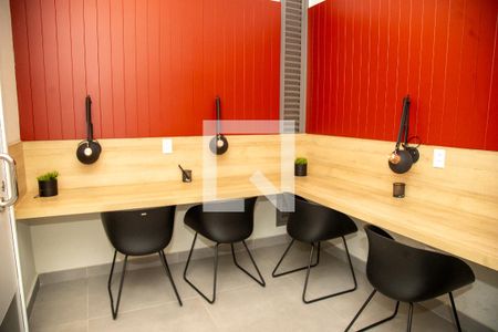 Área comum de kitnet/studio para alugar com 1 quarto, 20m² em Santo Amaro, São Paulo
