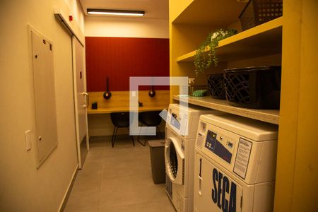 Área comum de kitnet/studio à venda com 1 quarto, 20m² em Santo Amaro, São Paulo