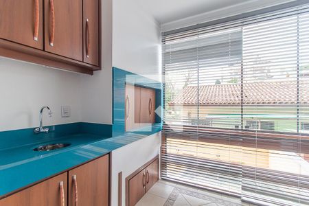 Varanda da Sala de casa de condomínio à venda com 3 quartos, 314m² em Tristeza, Porto Alegre