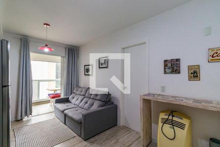 Sala/Cozinha de apartamento para alugar com 1 quarto, 40m² em Panamby, São Paulo