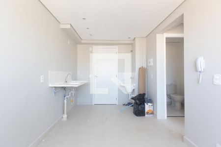 Sala/Cozinha de apartamento para alugar com 2 quartos, 32m² em Vila Carmosina, São Paulo