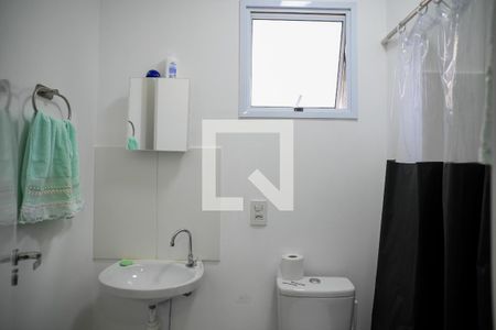 Banheiro Social de apartamento à venda com 1 quarto, 33m² em Sacomã, São Paulo