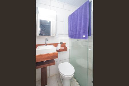 Banheiro Social de kitnet/studio à venda com 1 quarto, 25m² em Centro Histórico, Porto Alegre