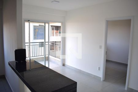 Sala de apartamento para alugar com 1 quarto, 42m² em Ribeirânia, Ribeirão Preto