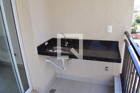 Varanda da Sala de apartamento para alugar com 1 quarto, 42m² em Ribeirânia, Ribeirão Preto