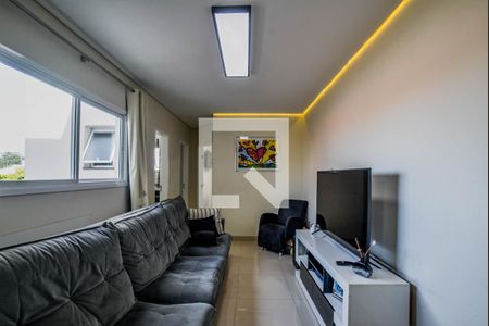 Sala de apartamento à venda com 2 quartos, 100m² em Vila Curuçá, Santo André