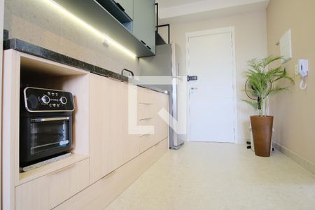 Cozinha de kitnet/studio para alugar com 1 quarto, 27m² em Vila Matilde, São Paulo