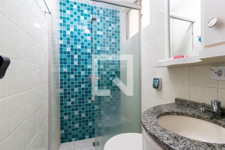 Banheiro Social de apartamento para alugar com 1 quarto, 38m² em Mercês, Curitiba