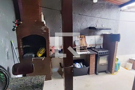 Área Gourmet de casa de condomínio à venda com 3 quartos, 120m² em Taquara, Rio de Janeiro