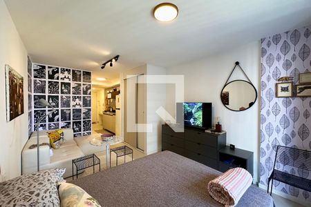 Sala/Quarto de apartamento à venda com 1 quarto, 33m² em Centro, Rio de Janeiro