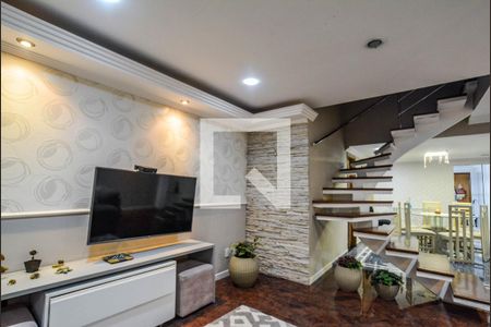 Sala de casa à venda com 4 quartos, 242m² em Utinga, Santo André