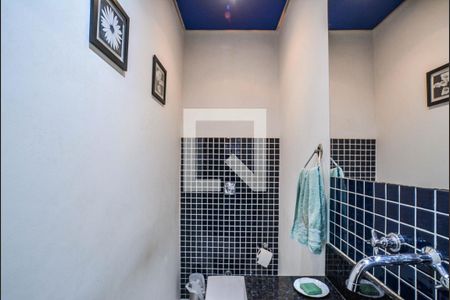 Lavabo da Sala de casa à venda com 4 quartos, 242m² em Utinga, Santo André