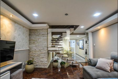 Sala de casa à venda com 4 quartos, 242m² em Utinga, Santo André